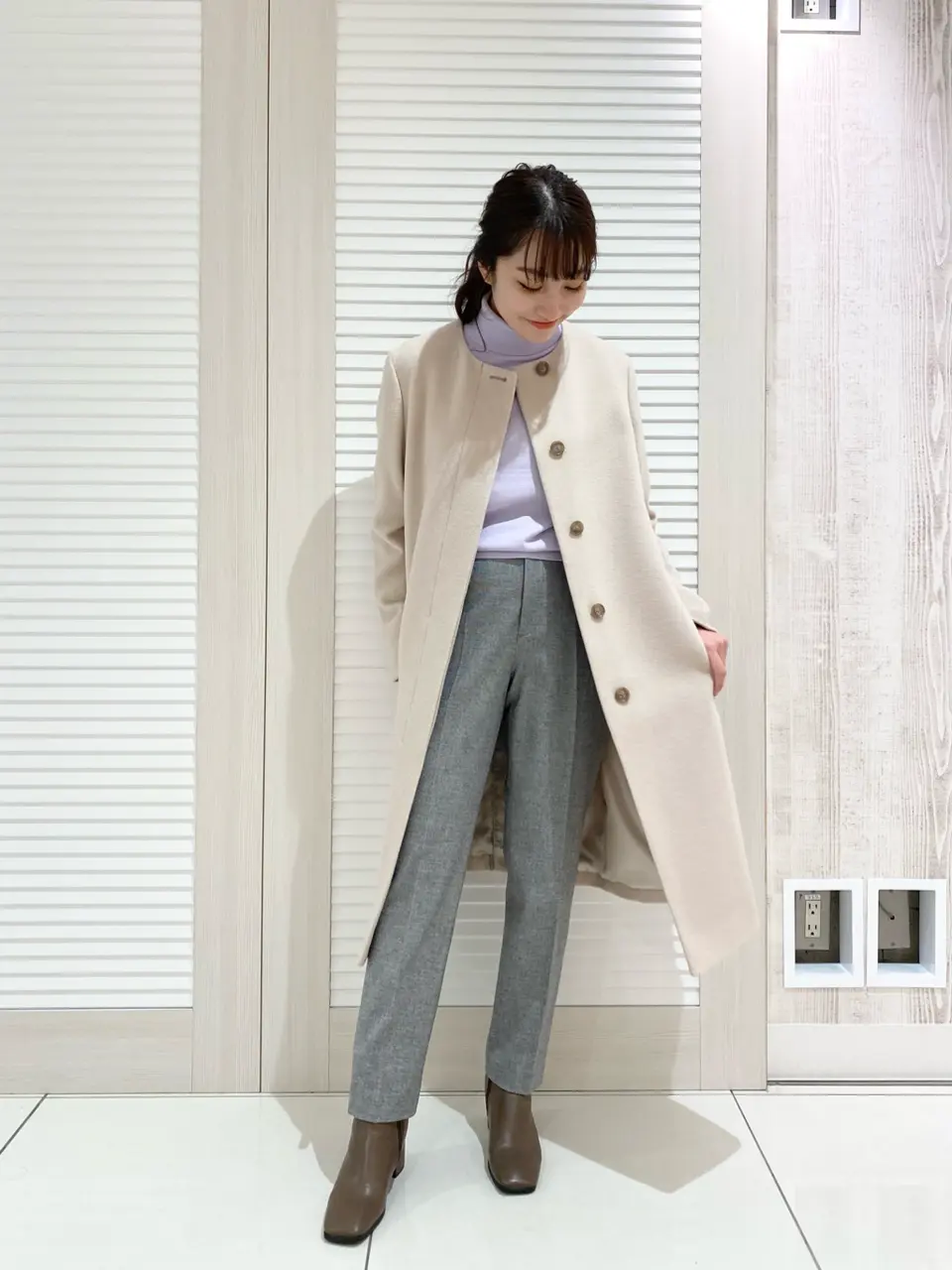 J.PRESS LADIES スタッフ コーディネート画像