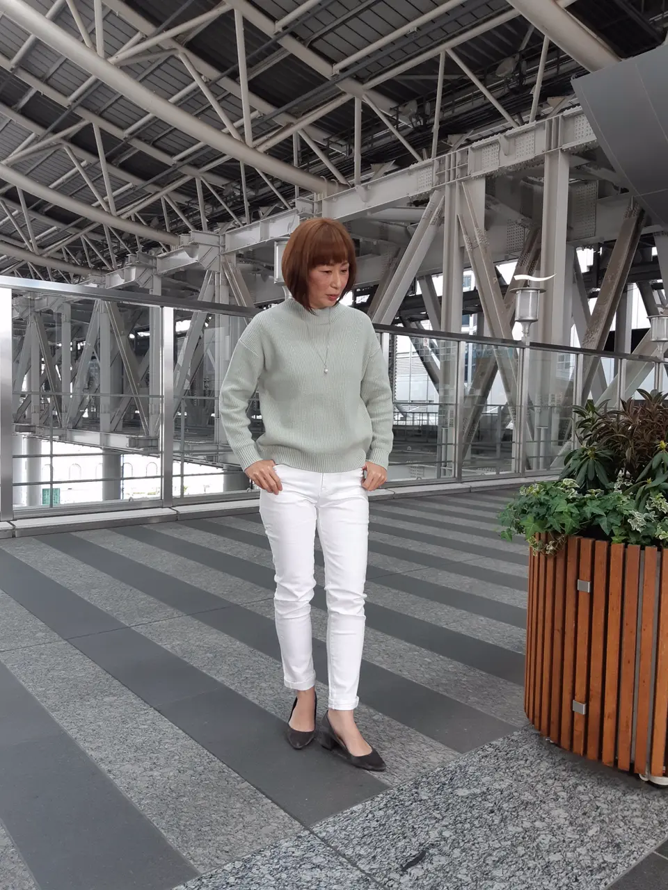 J.PRESS LADIES 磯島 コーディネート画像