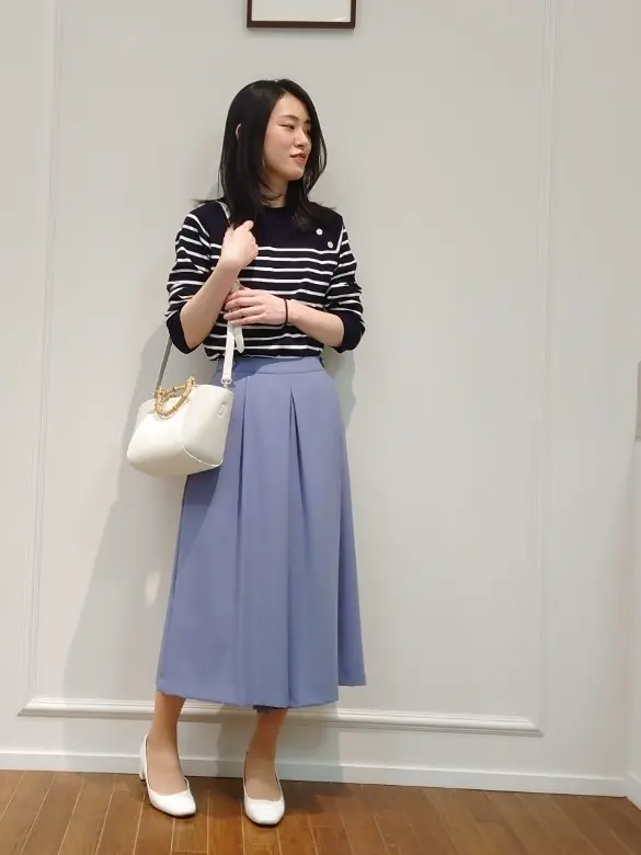  最上 コーディネート画像