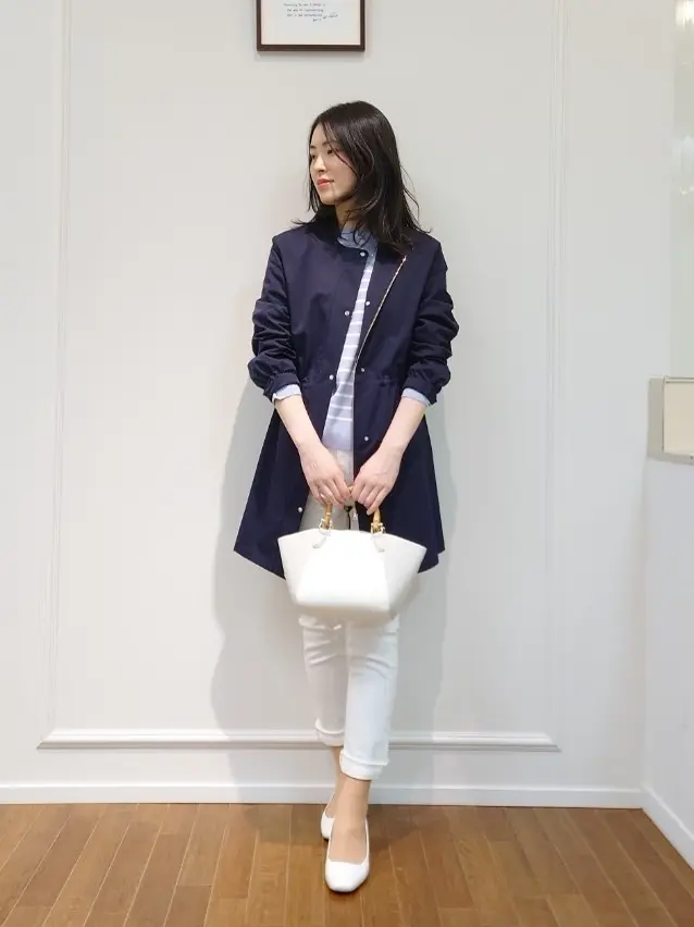  最上 コーディネート画像