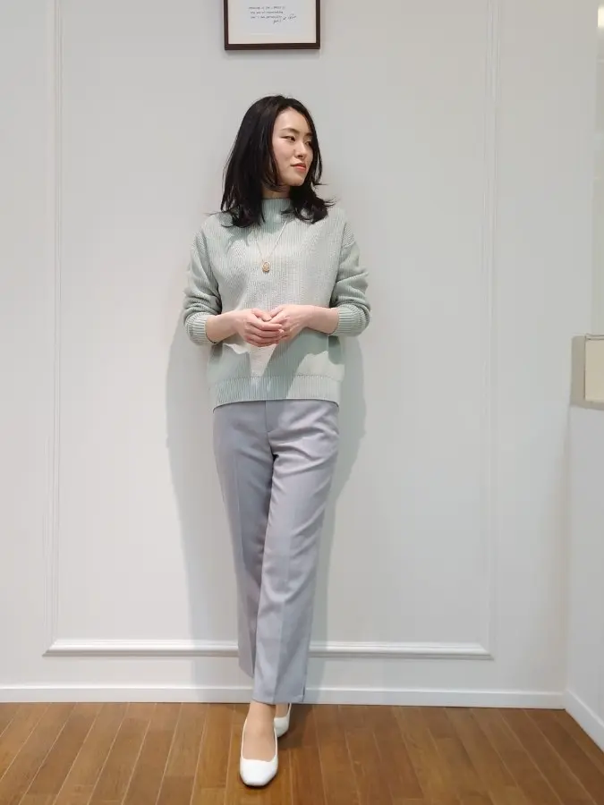  最上 コーディネート画像