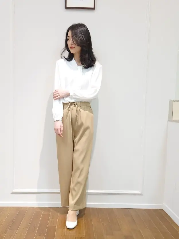  最上 コーディネート画像