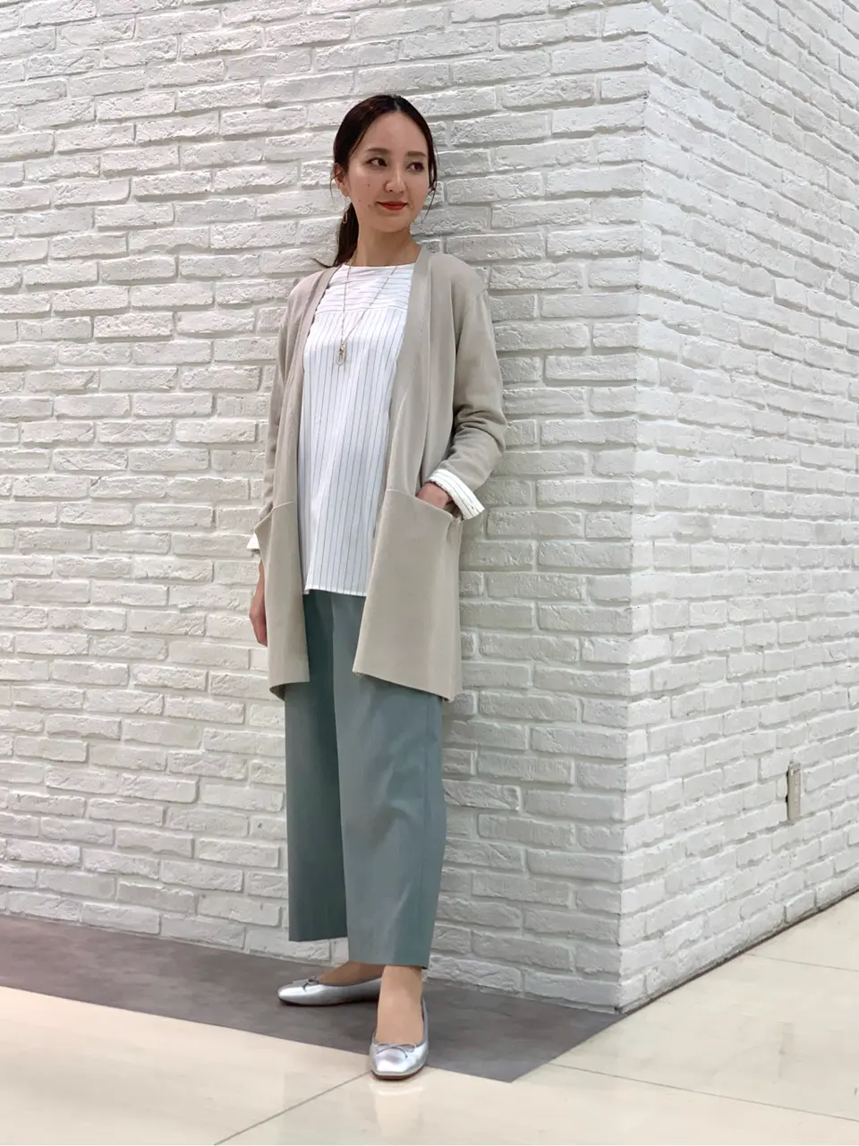 J.PRESS LADIES スタッフ コーディネート画像