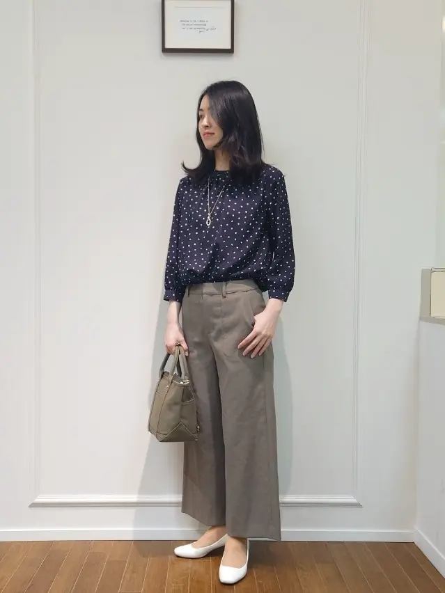  最上 コーディネート画像