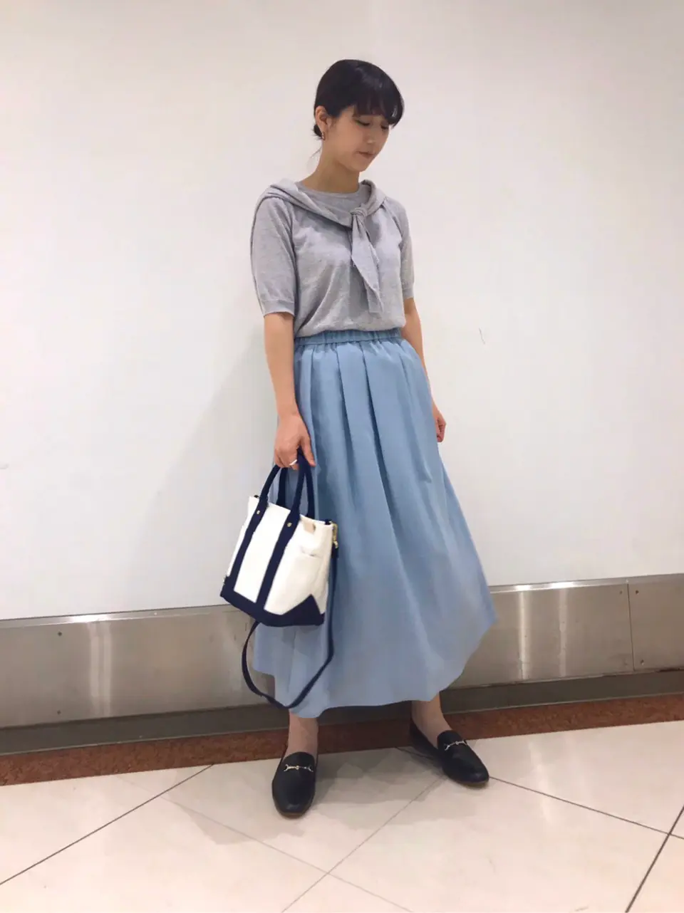 J.PRESS LADIES 島田 コーディネート画像