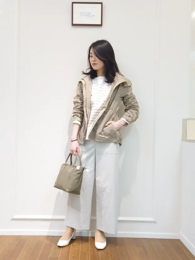  最上 コーディネート画像