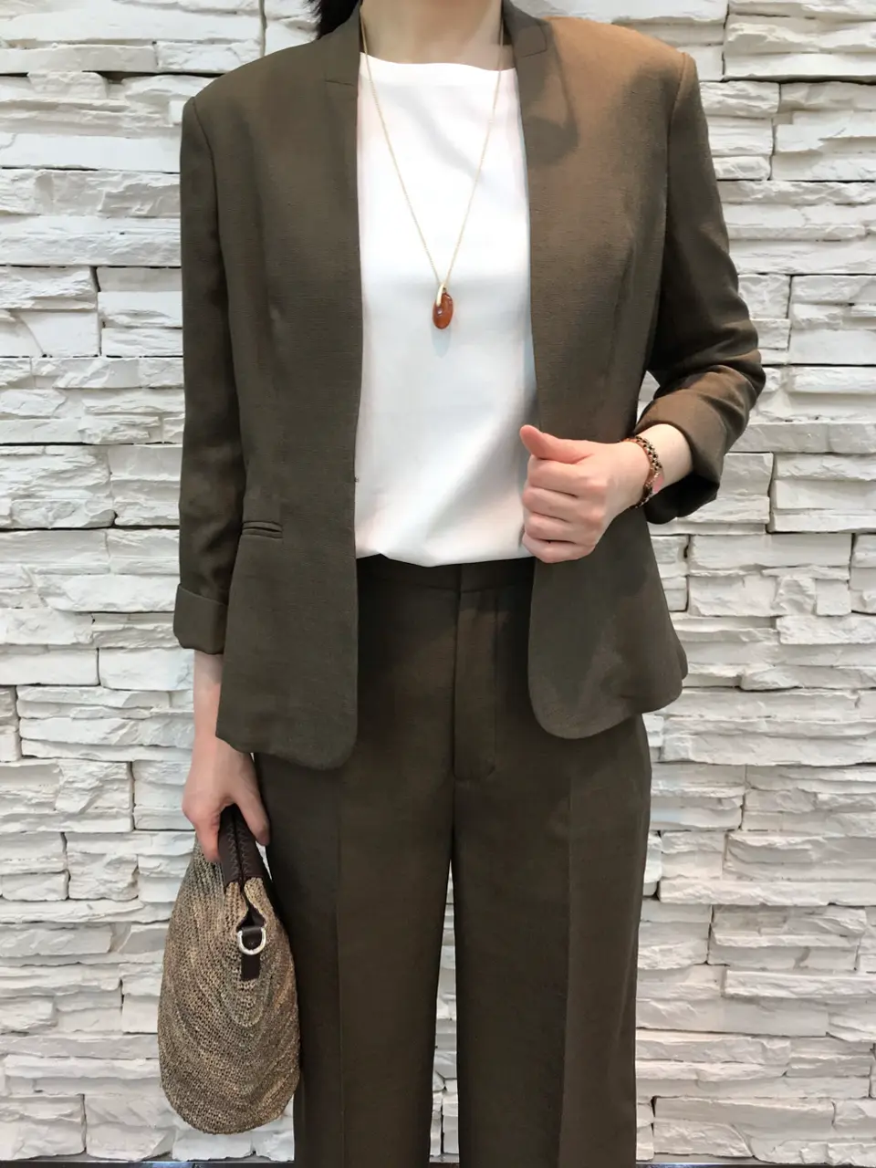 J.PRESS LADIES 佐藤 コーディネート画像