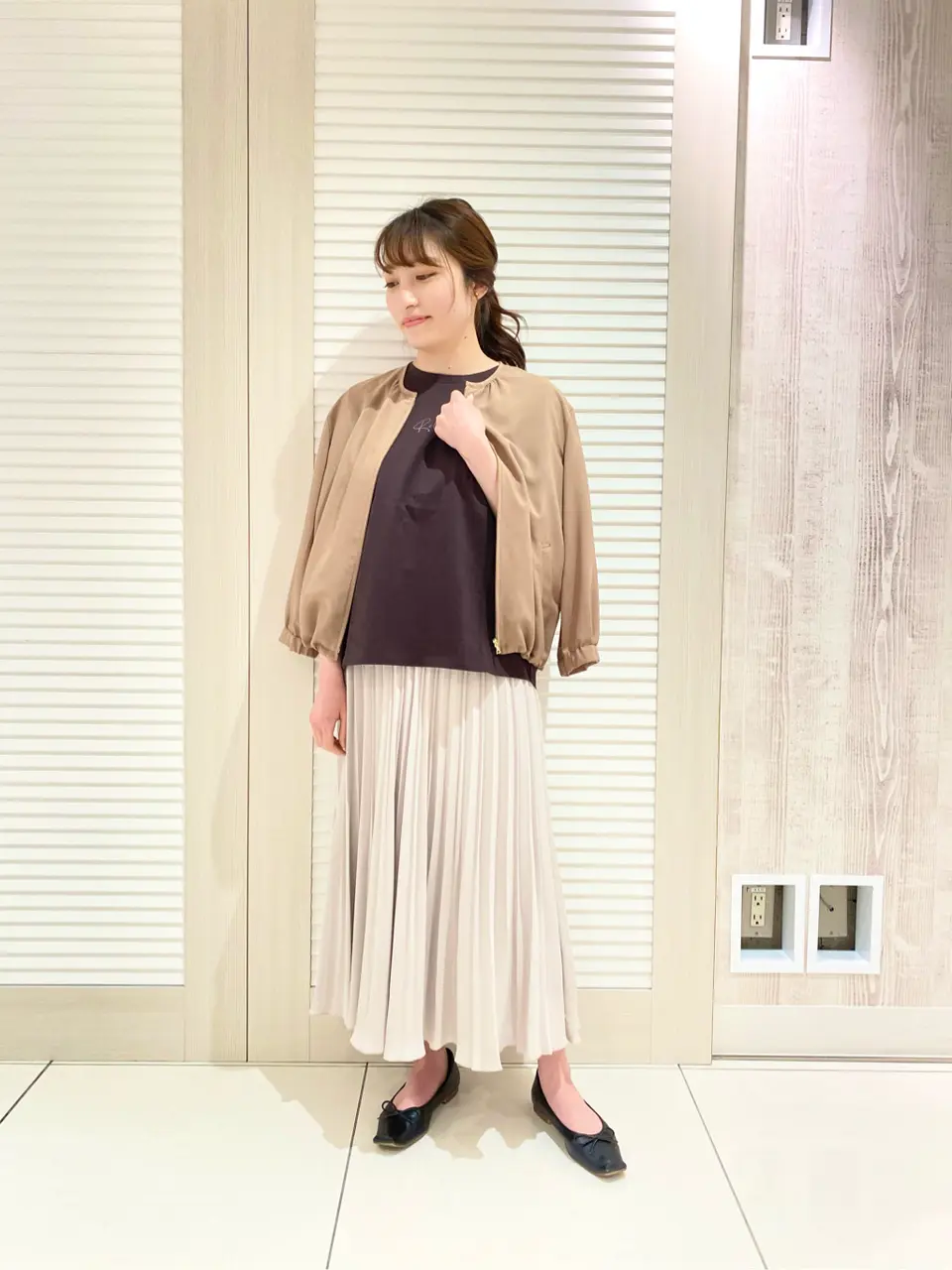  スタッフ コーディネート画像