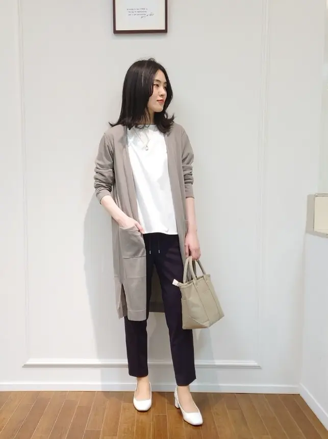  最上 コーディネート画像