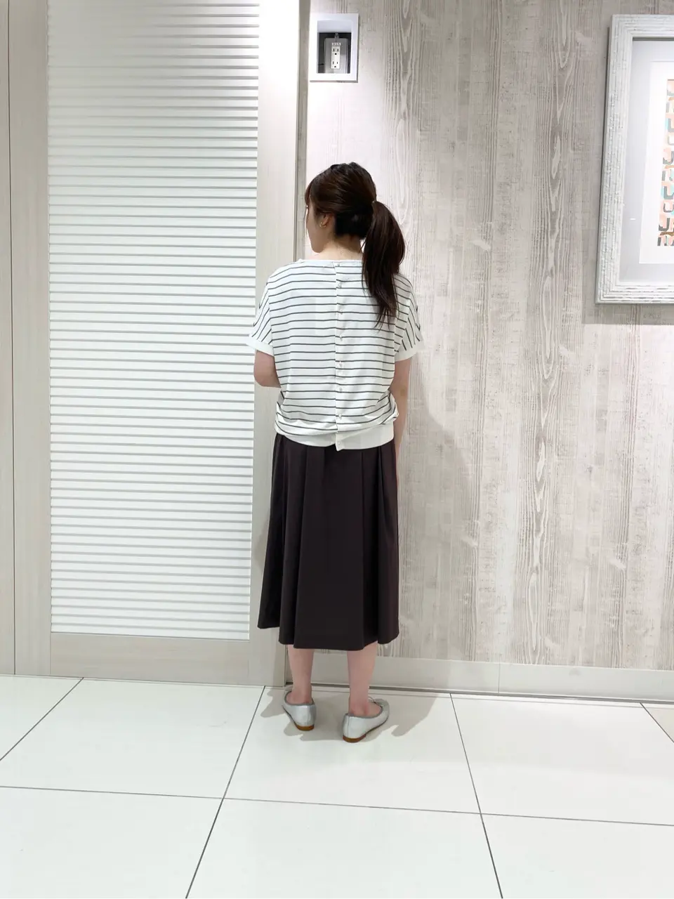 J.PRESS LADIES スタッフ コーディネート画像