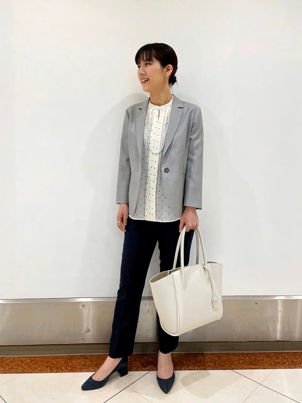 J.PRESS LADIES 島田 コーディネート画像