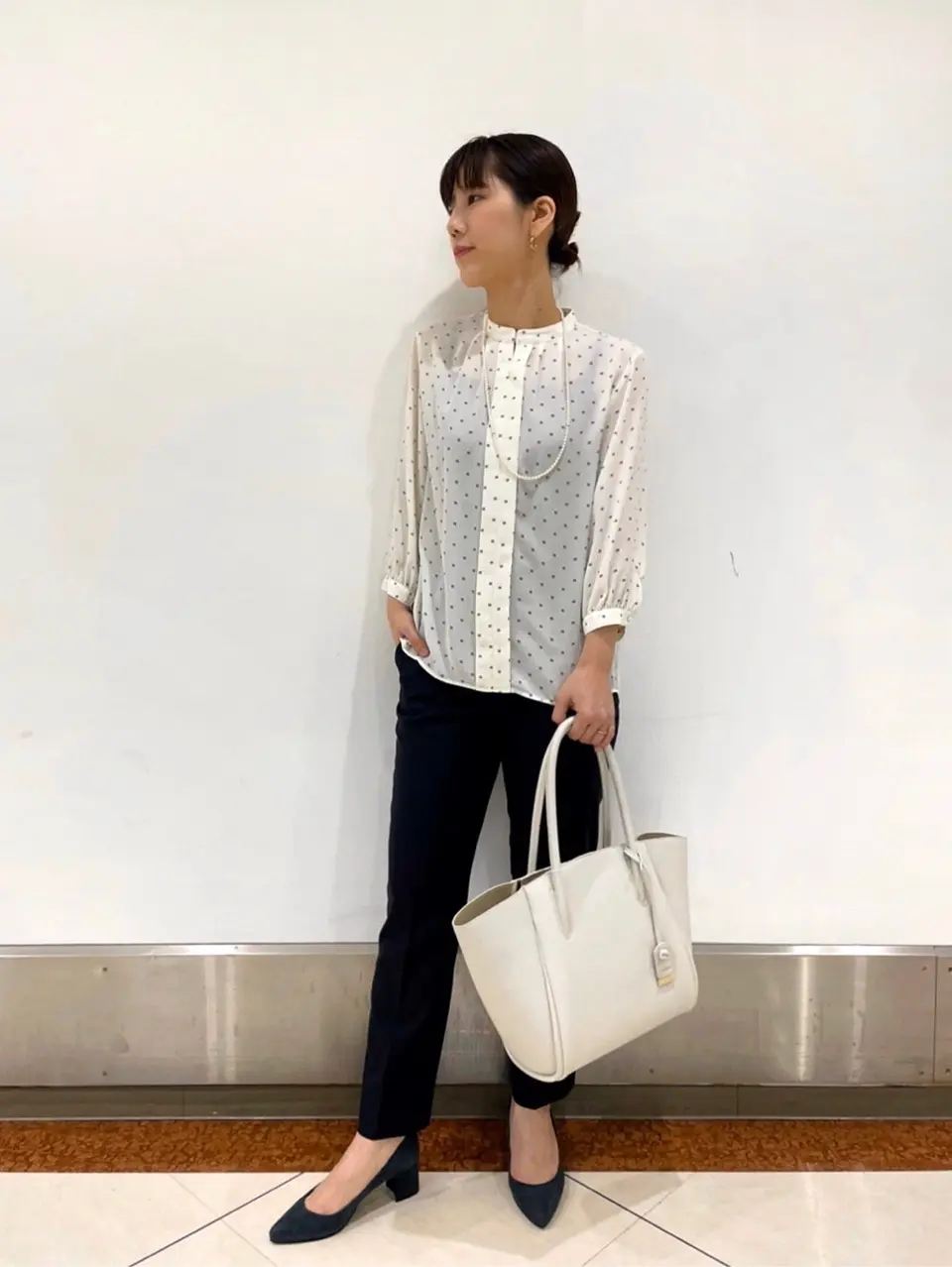 J.PRESS LADIES 島田 コーディネート画像