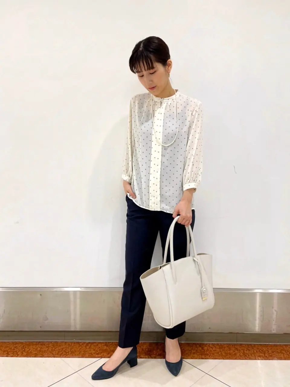 J.PRESS LADIES 島田 コーディネート画像