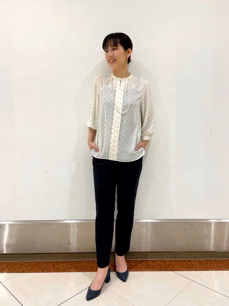 J.PRESS LADIES 島田 コーディネート画像