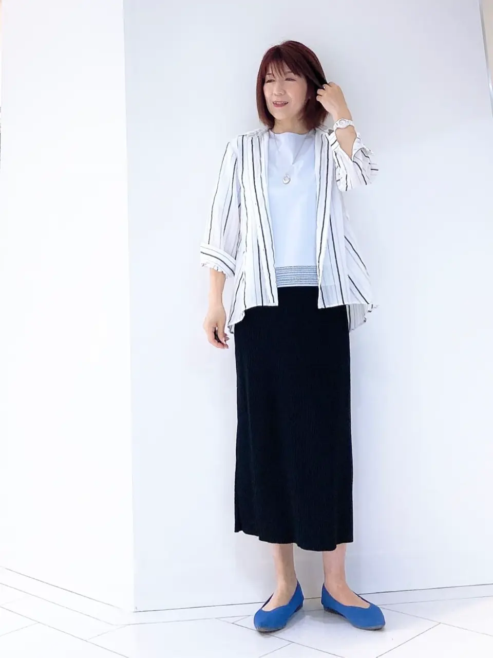 J.PRESS LADIES KAZU コーディネート画像