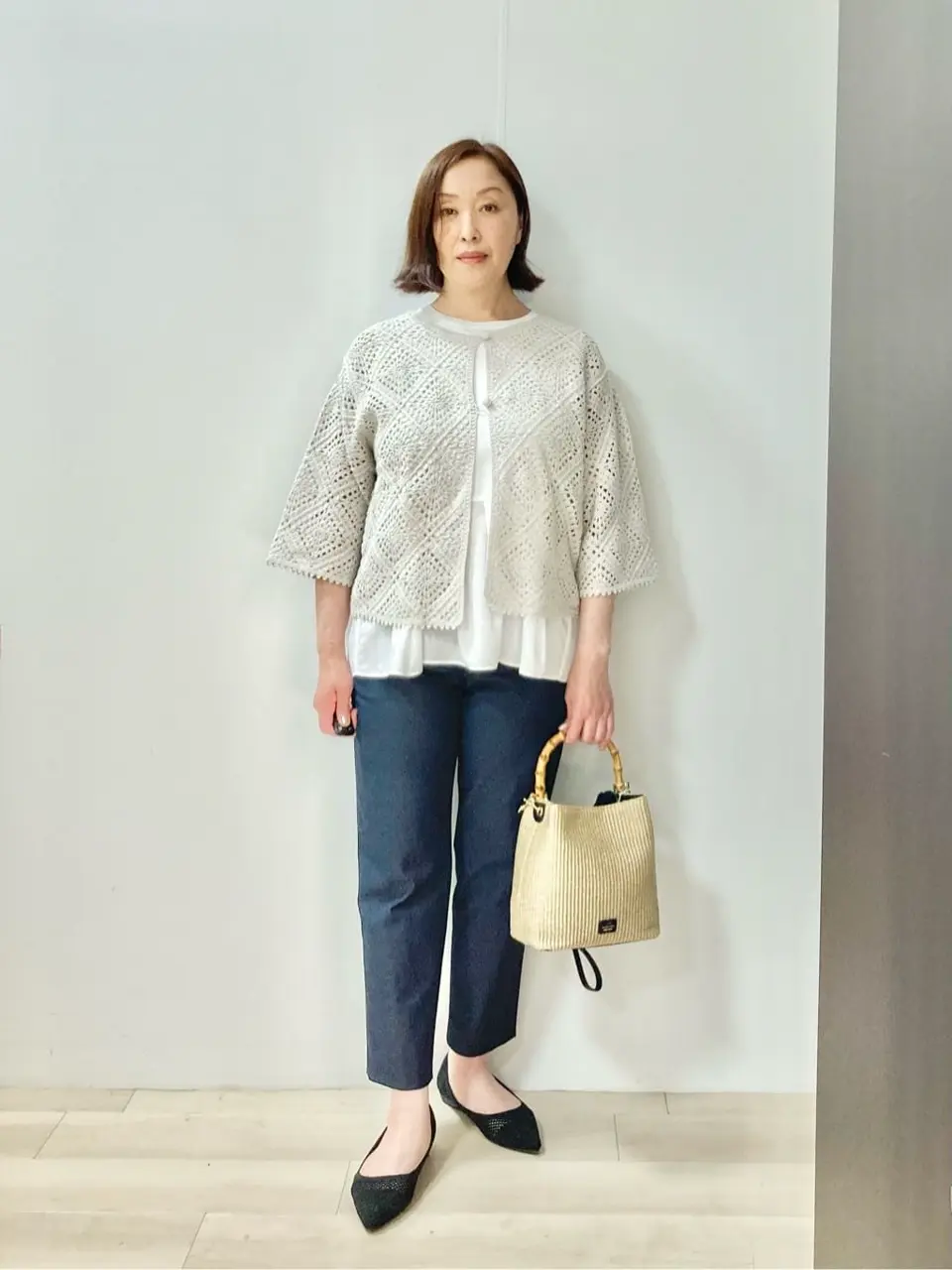 J.PRESS LADIES スタッフ コーディネート画像