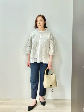 J.PRESS LADIES スタッフ コーディネート画像