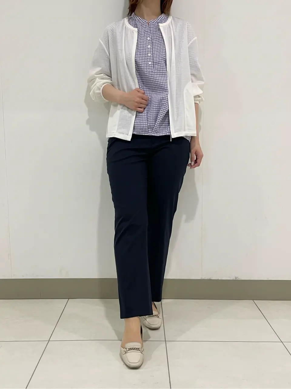 J.PRESS LADIES スタッフ コーディネート画像