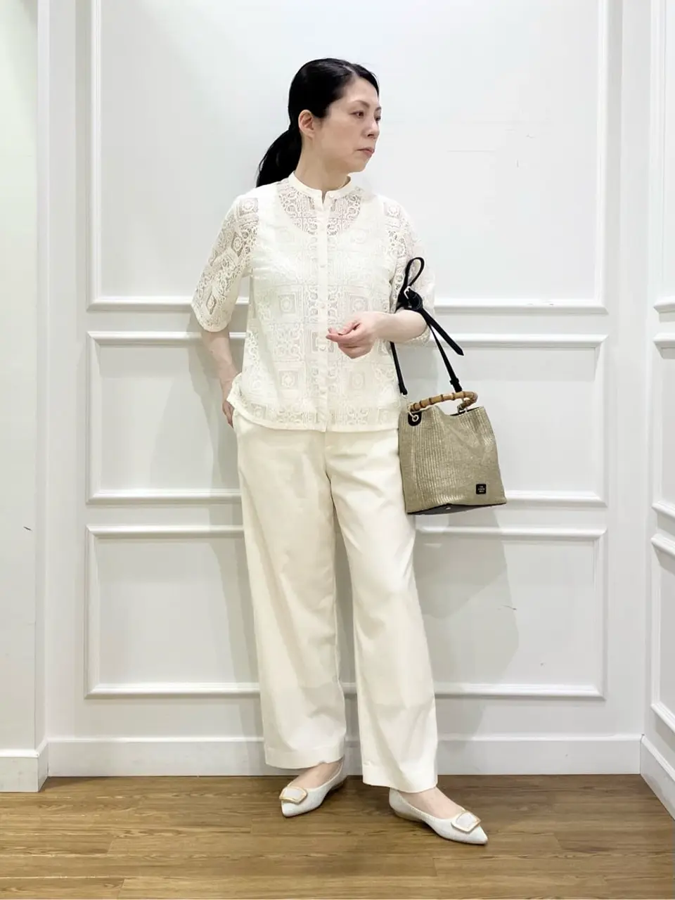 J.PRESS LADIES スタッフ コーディネート画像