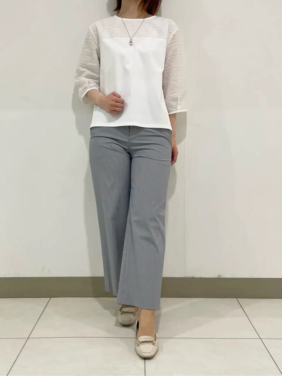 J.PRESS LADIES スタッフ コーディネート画像