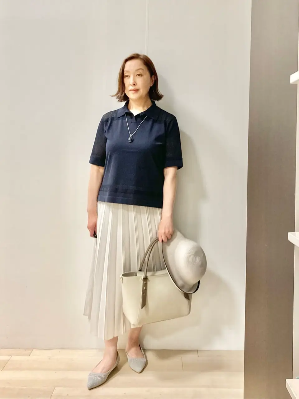 J.PRESS LADIES スタッフ コーディネート画像