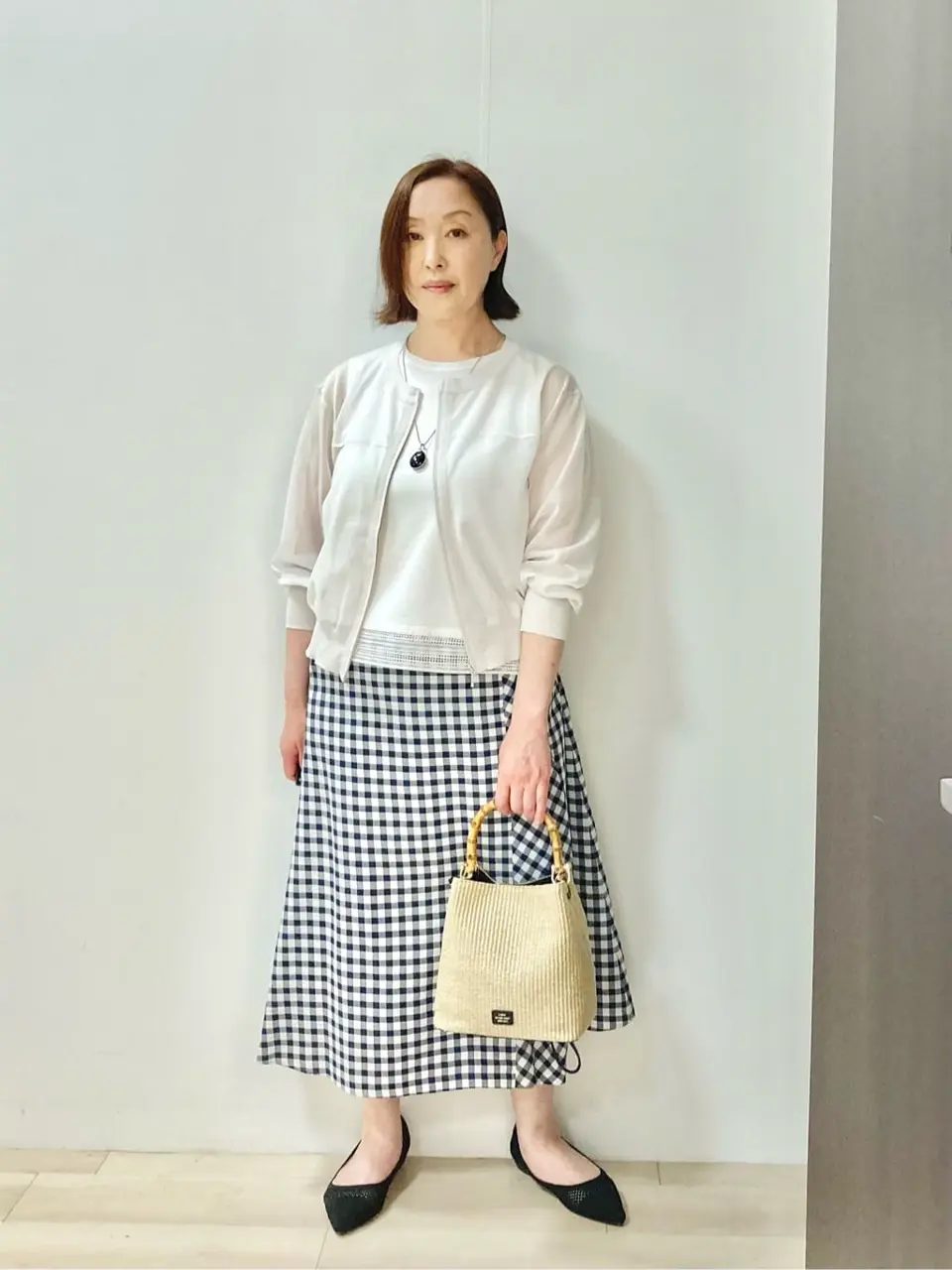 J.PRESS LADIES スタッフ コーディネート画像