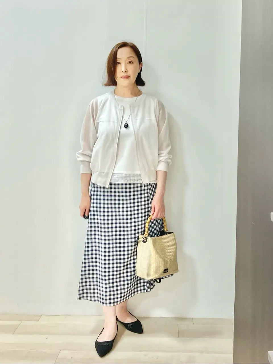 J.PRESS LADIES スタッフ コーディネート画像