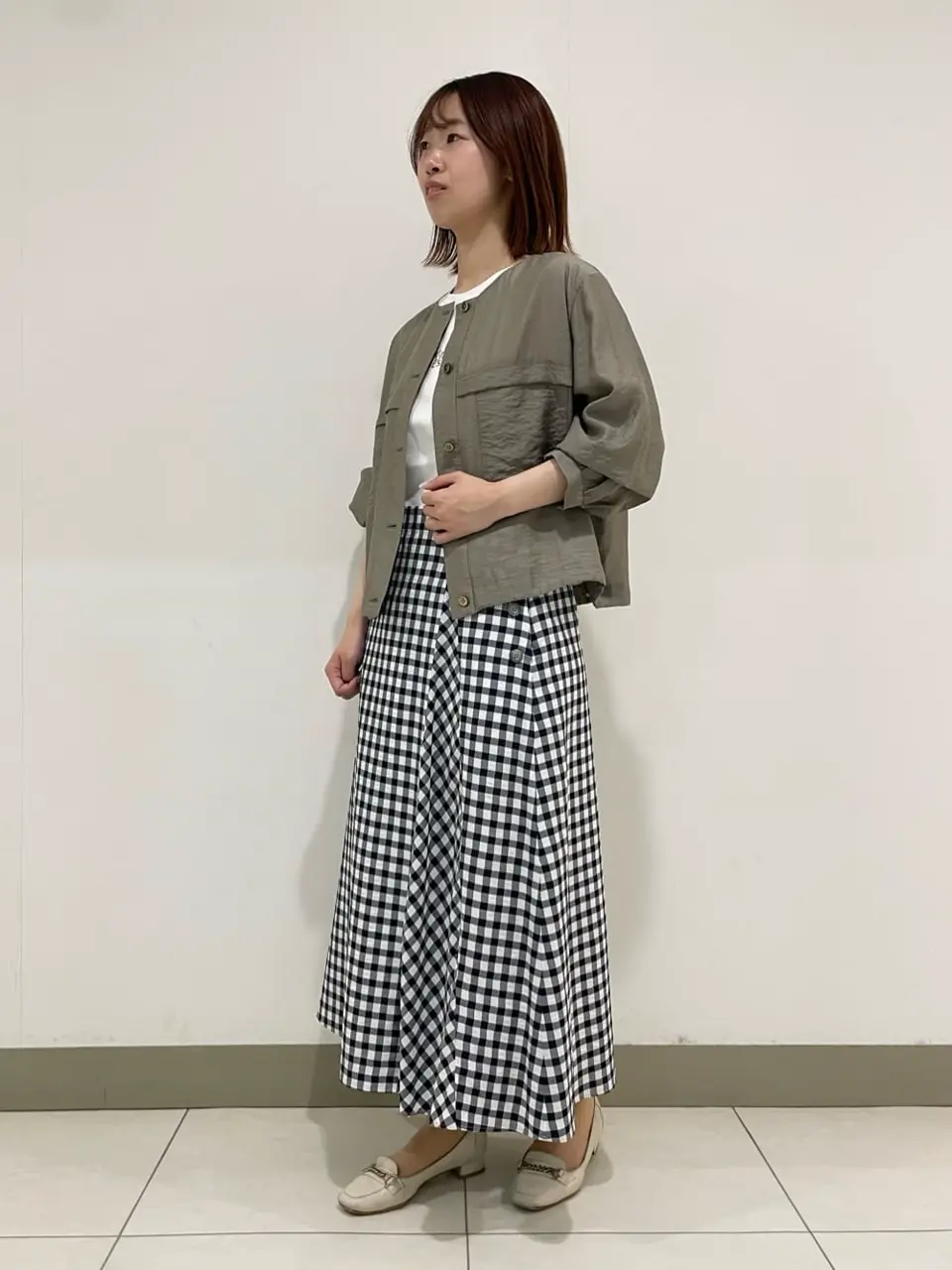 J.PRESS LADIES スタッフ コーディネート画像
