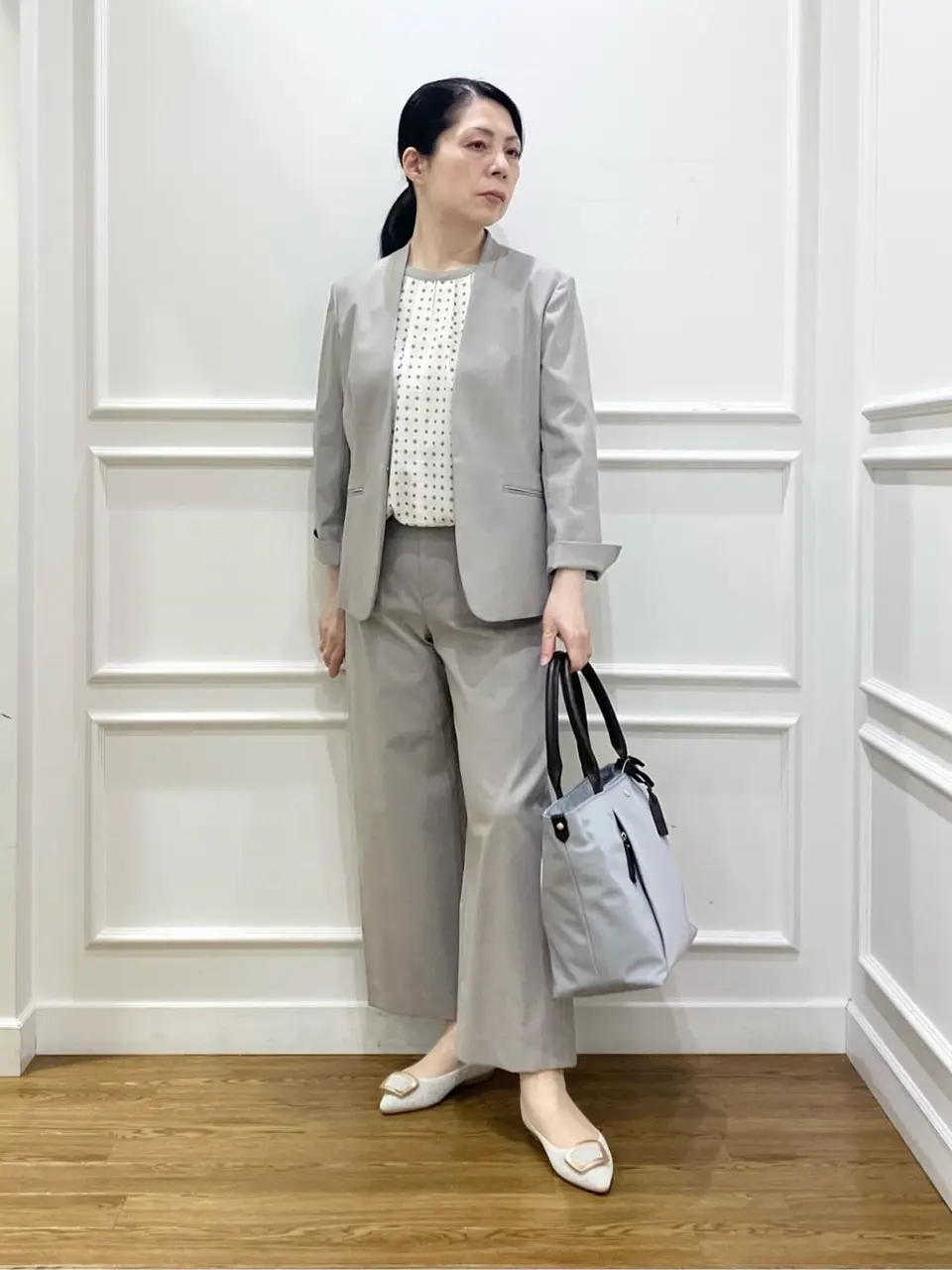 J.PRESS LADIES スタッフ コーディネート画像