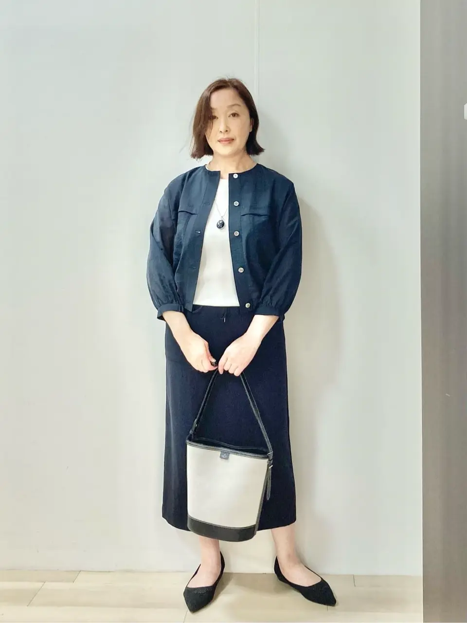 J.PRESS LADIES スタッフ コーディネート画像