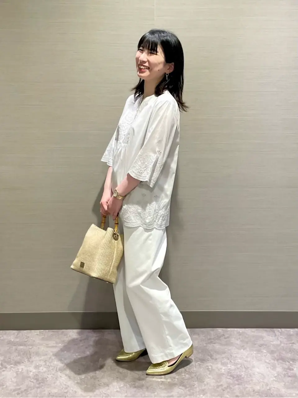  西室 コーディネート画像