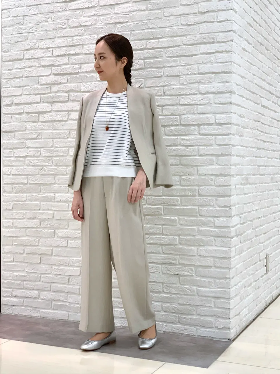 J.PRESS LADIES スタッフ コーディネート画像