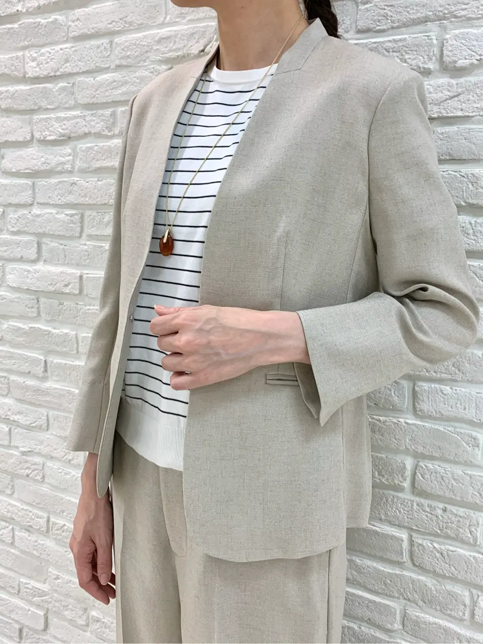 J.PRESS LADIES スタッフ コーディネート画像