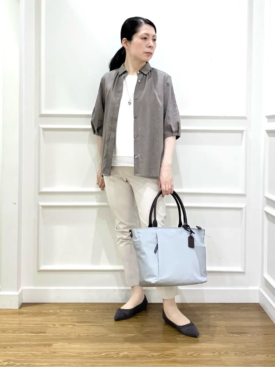 J.PRESS LADIES スタッフ コーディネート画像