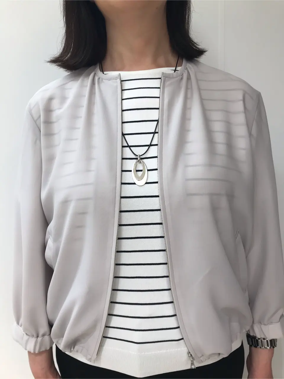 J.PRESS LADIES スタッフ コーディネート画像