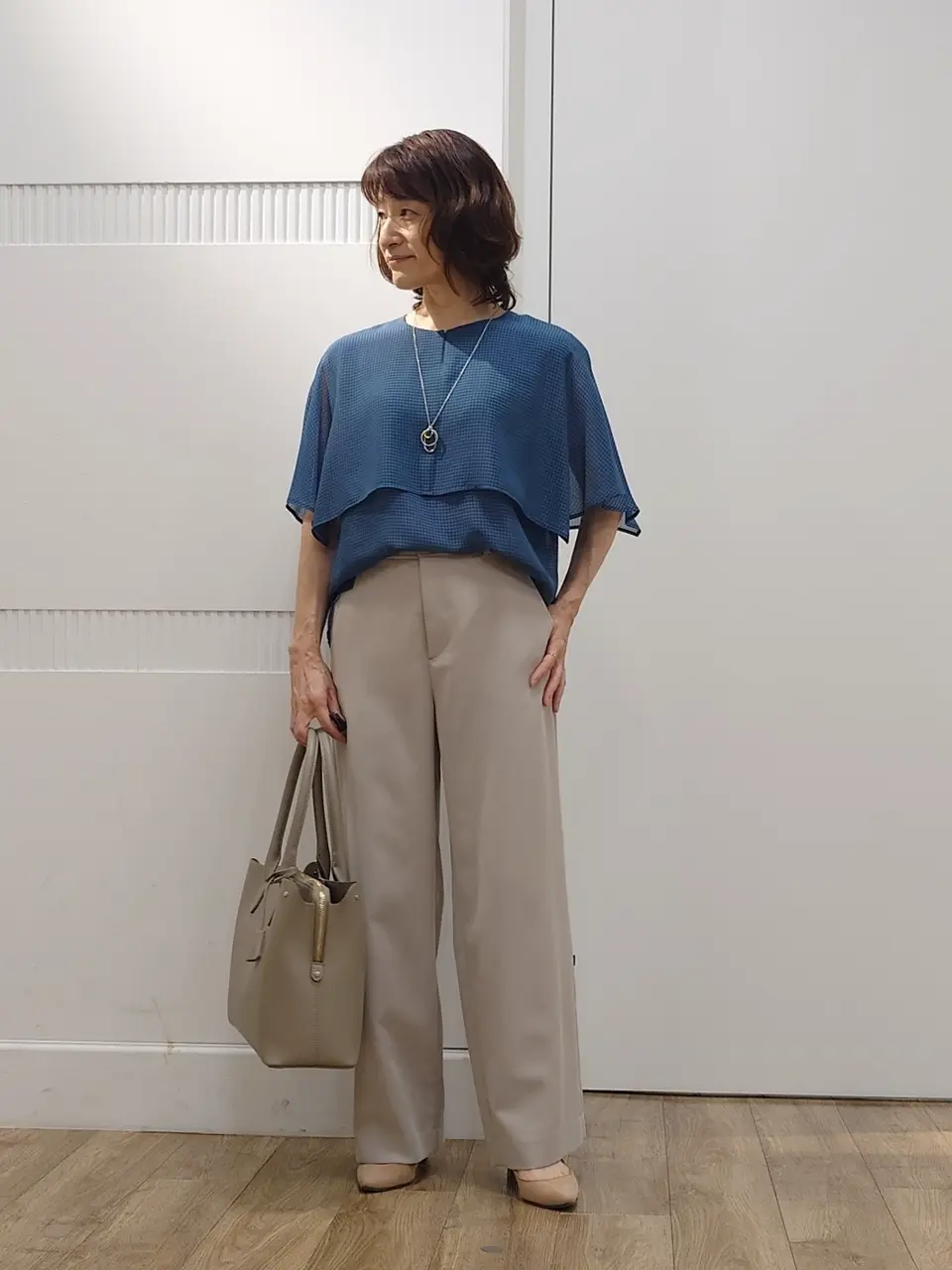 J.PRESS LADIES スタッフ コーディネート画像