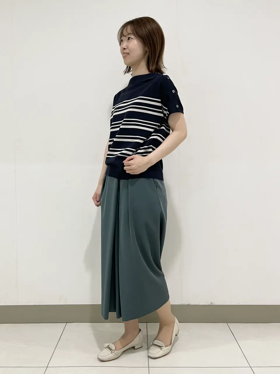 J.PRESS LADIES スタッフ コーディネート画像