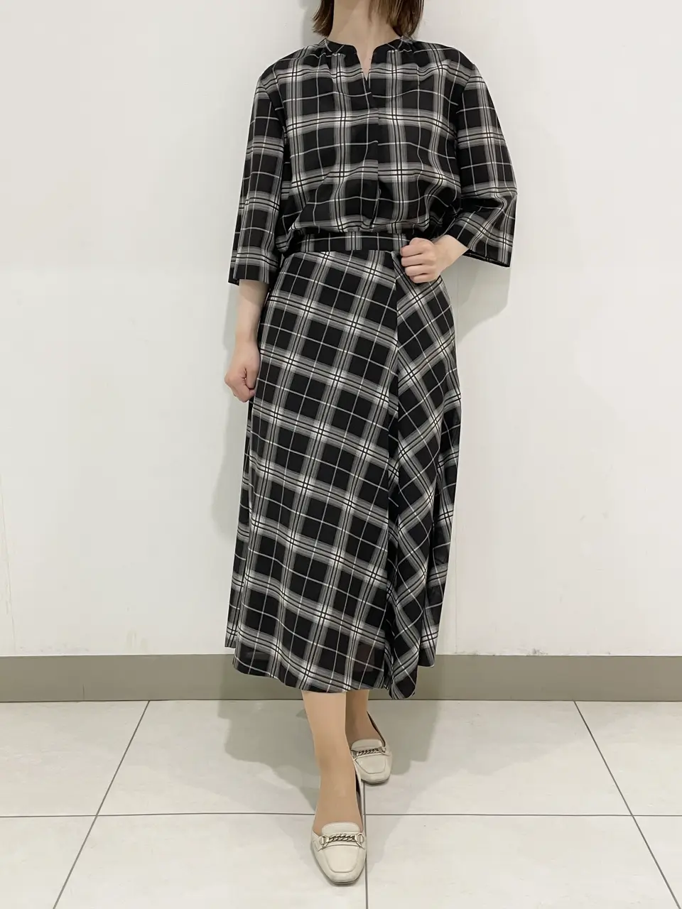 J.PRESS LADIES スタッフ コーディネート画像