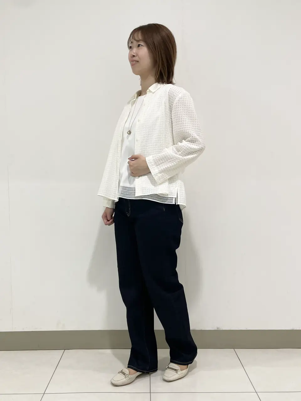 J.PRESS LADIES スタッフ コーディネート画像