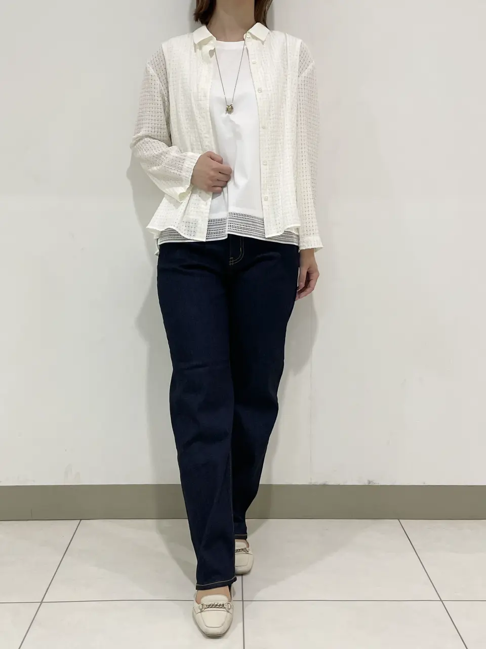 J.PRESS LADIES スタッフ コーディネート画像