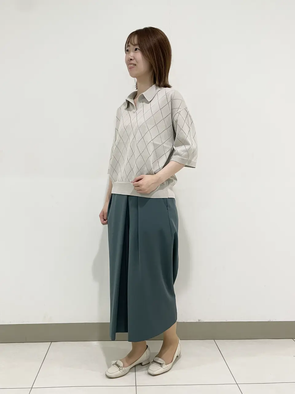 J.PRESS LADIES スタッフ コーディネート画像