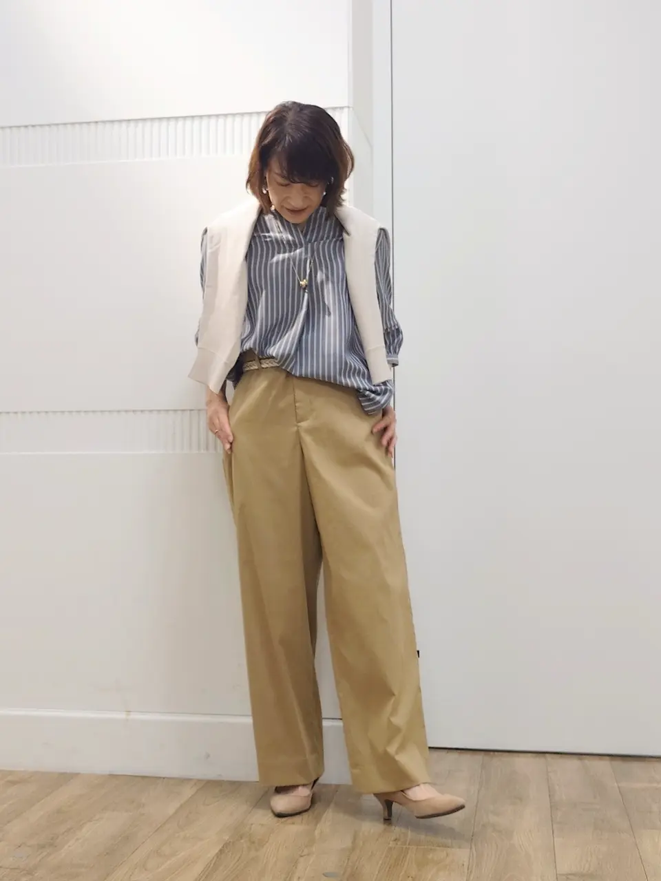 J.PRESS LADIES スタッフ コーディネート画像