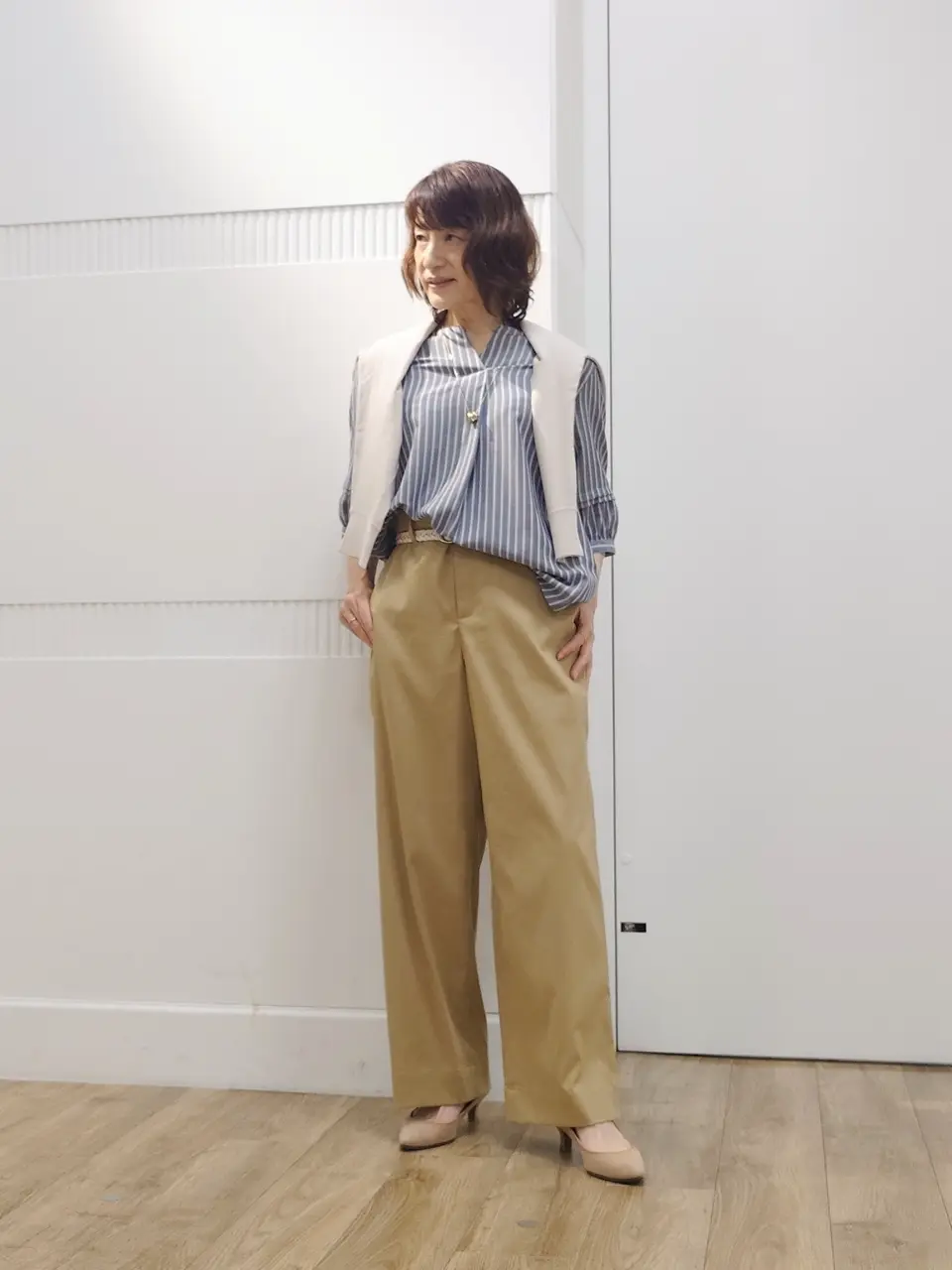 J.PRESS LADIES スタッフ コーディネート画像