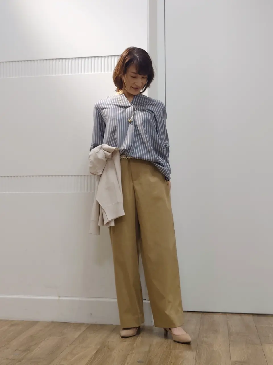 J.PRESS LADIES スタッフ コーディネート画像