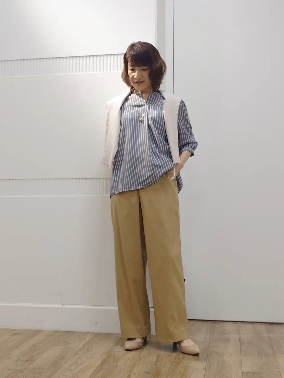 J.PRESS LADIES スタッフ コーディネート画像