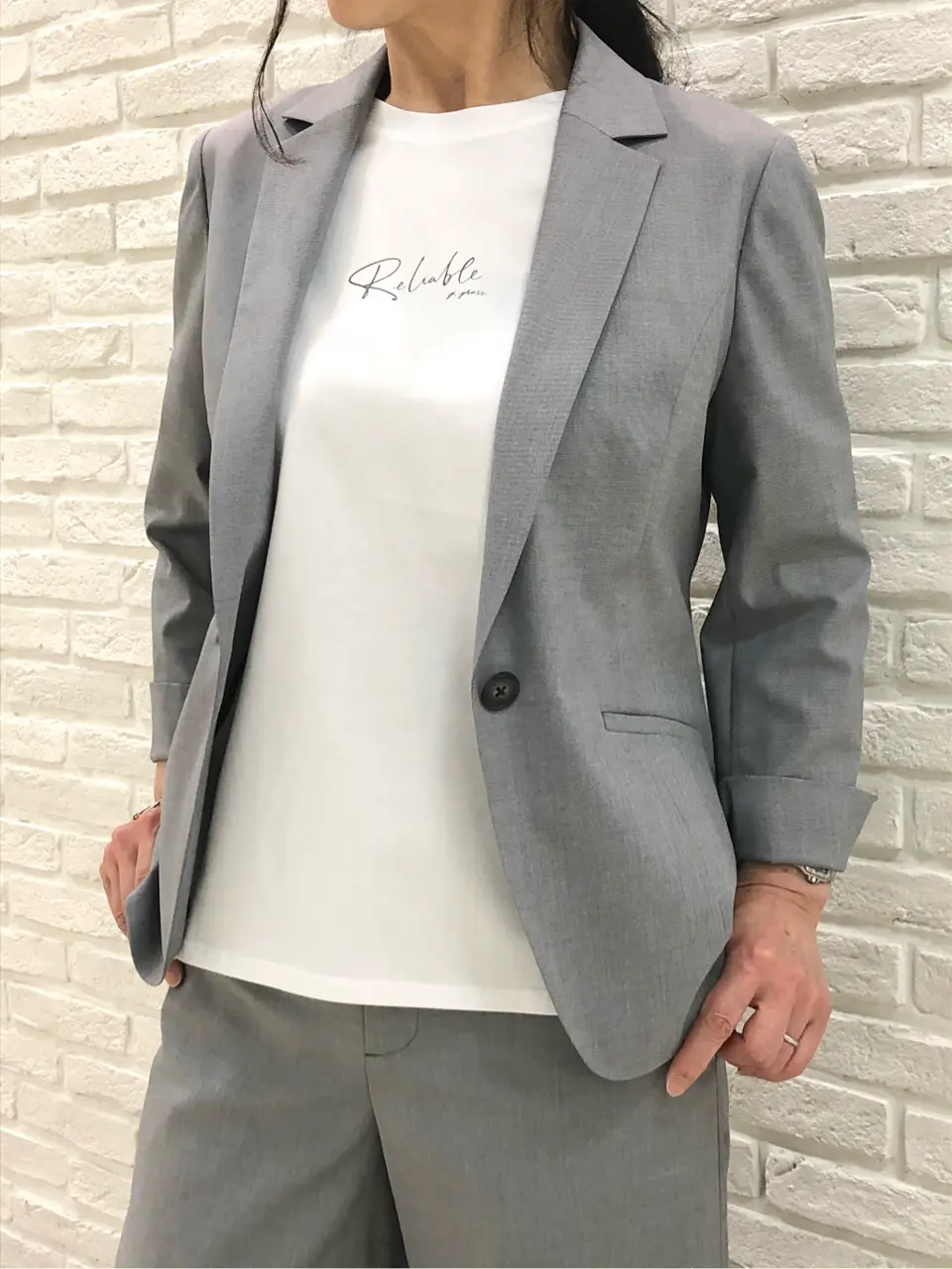 J.PRESS LADIES スタッフ コーディネート画像