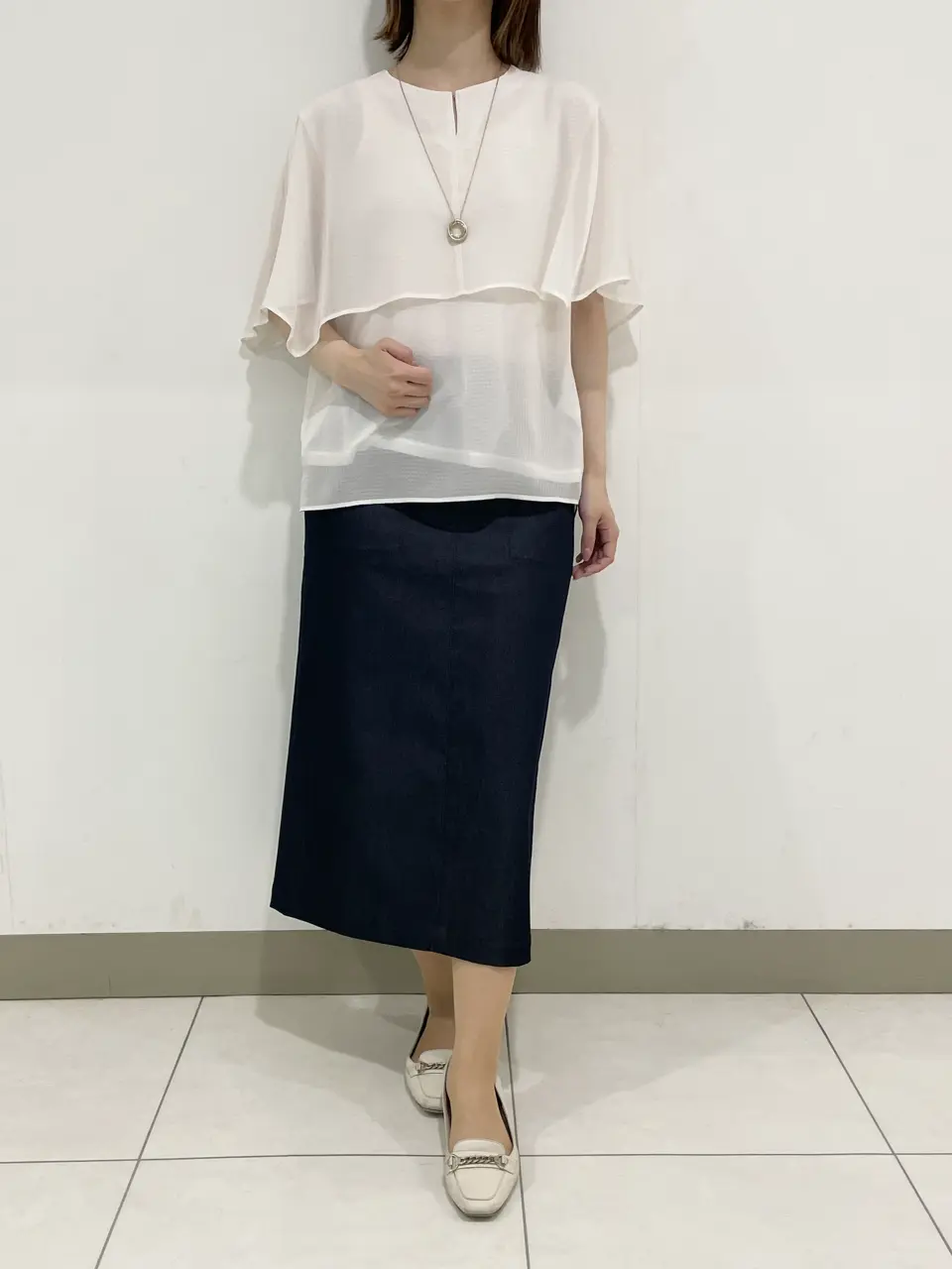 J.PRESS LADIES スタッフ コーディネート画像