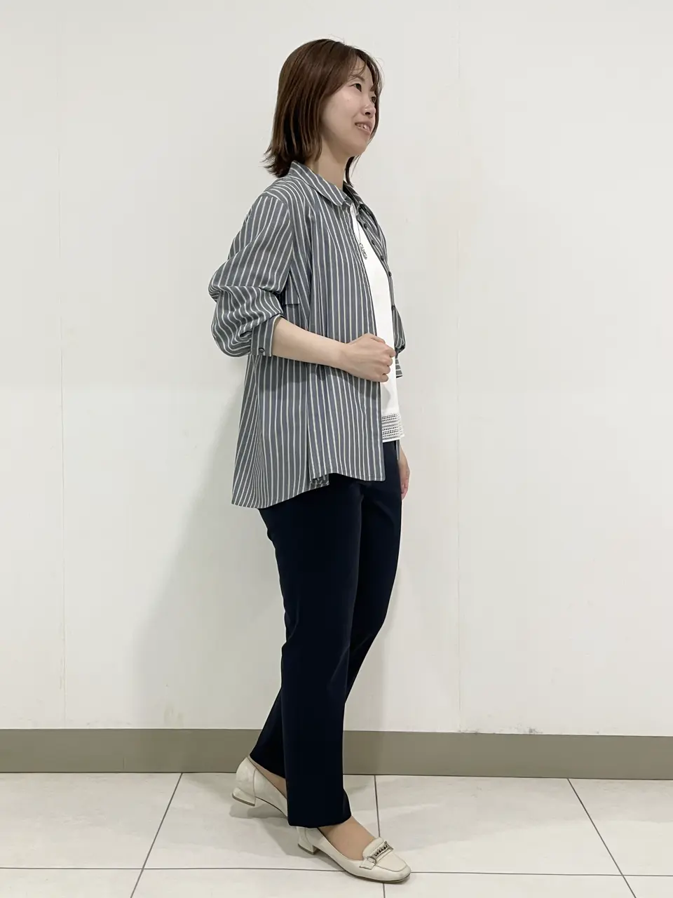 J.PRESS LADIES スタッフ コーディネート画像