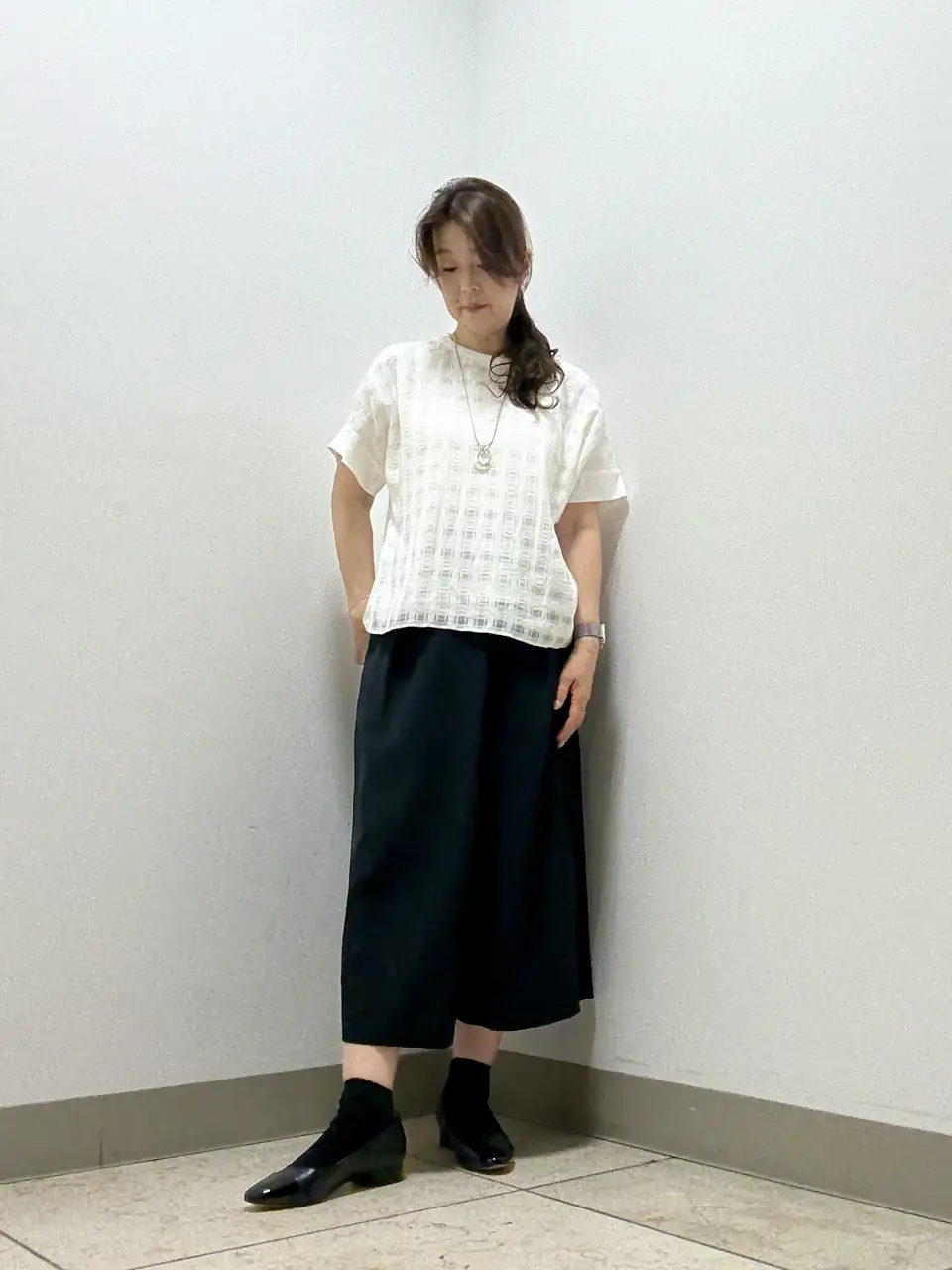 J.PRESS LADIES スタッフ コーディネート画像