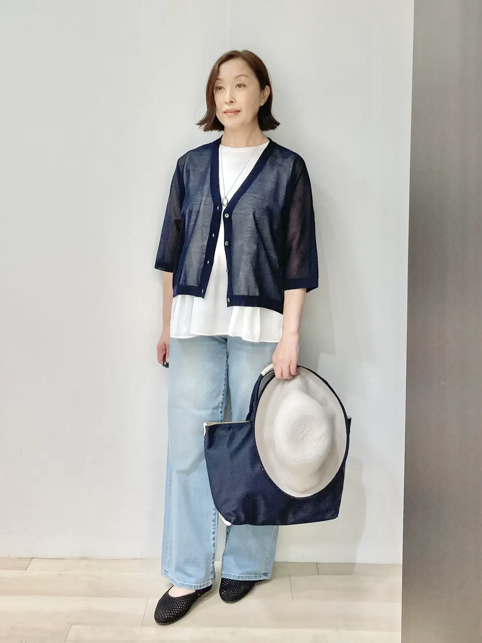 J.PRESS LADIES スタッフ コーディネート画像